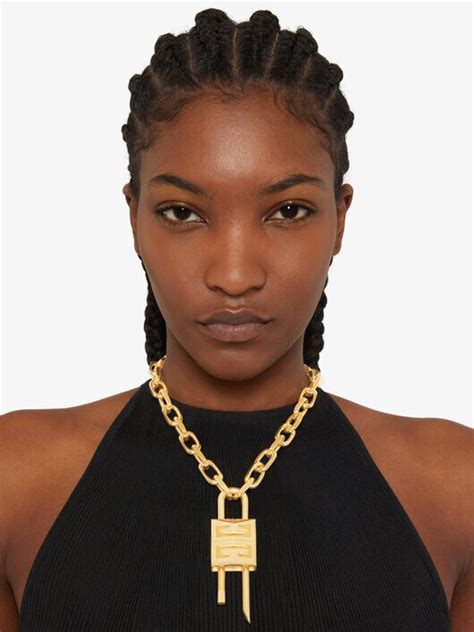 givenchy lock necklace dupe